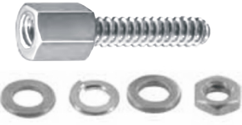 UNICORP Electronic Hardware Hex Jack Screws Standoffs