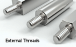 UNICORP Electronic Hardware Male-Female Standoffs - External Threads