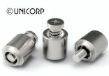 UNICORP Electronic Hardware Self-Clinching Fasteners - Spring-Loaded Non-Flush Captive Panel Screw with Anti Cross Thread - Tool Installation EPFC4M