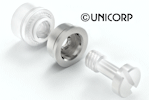 UNICORP Electronic Hardware Self-Clinching Fasteners - Flush Mounted Retainer EPR10