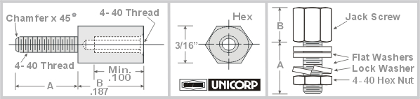 Brass QTY-10 UNICORP THN5009-M01-F16-0316 3//4 Round Knurled Thumb Nuts 3//8-16 THD x 3//4 OD