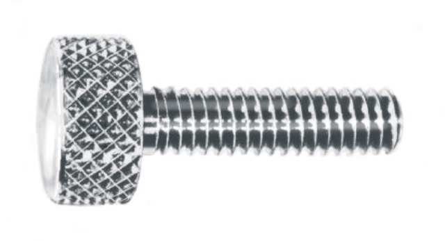 UNICORP THN5006-M07-F16-1032 1/2 Round Knurled Thumb Nuts Stainless QTY-100 10-32 Thd x 1/2 OD