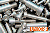 1-1/2 Shoulder Lg. 3/16 Head Ht. UNICORP SCS375-416-22 Slotted Shoulder Screw- 1/4 Shoulder Dia. 3/8 Head Dia. #10-32 Thread 416 Stainless QTY-50 